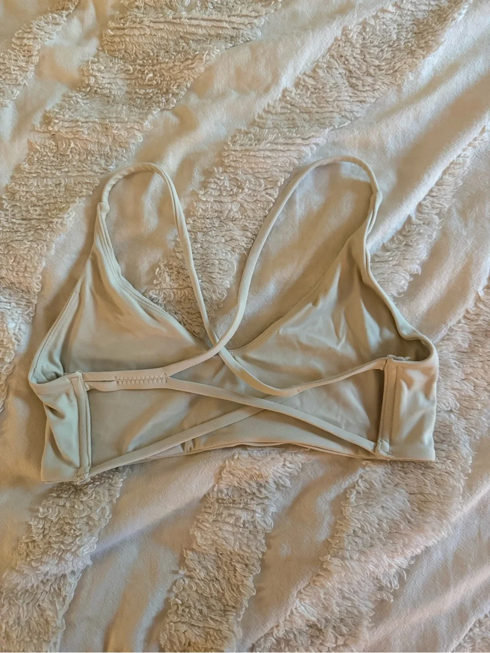Micro sports bra- beige